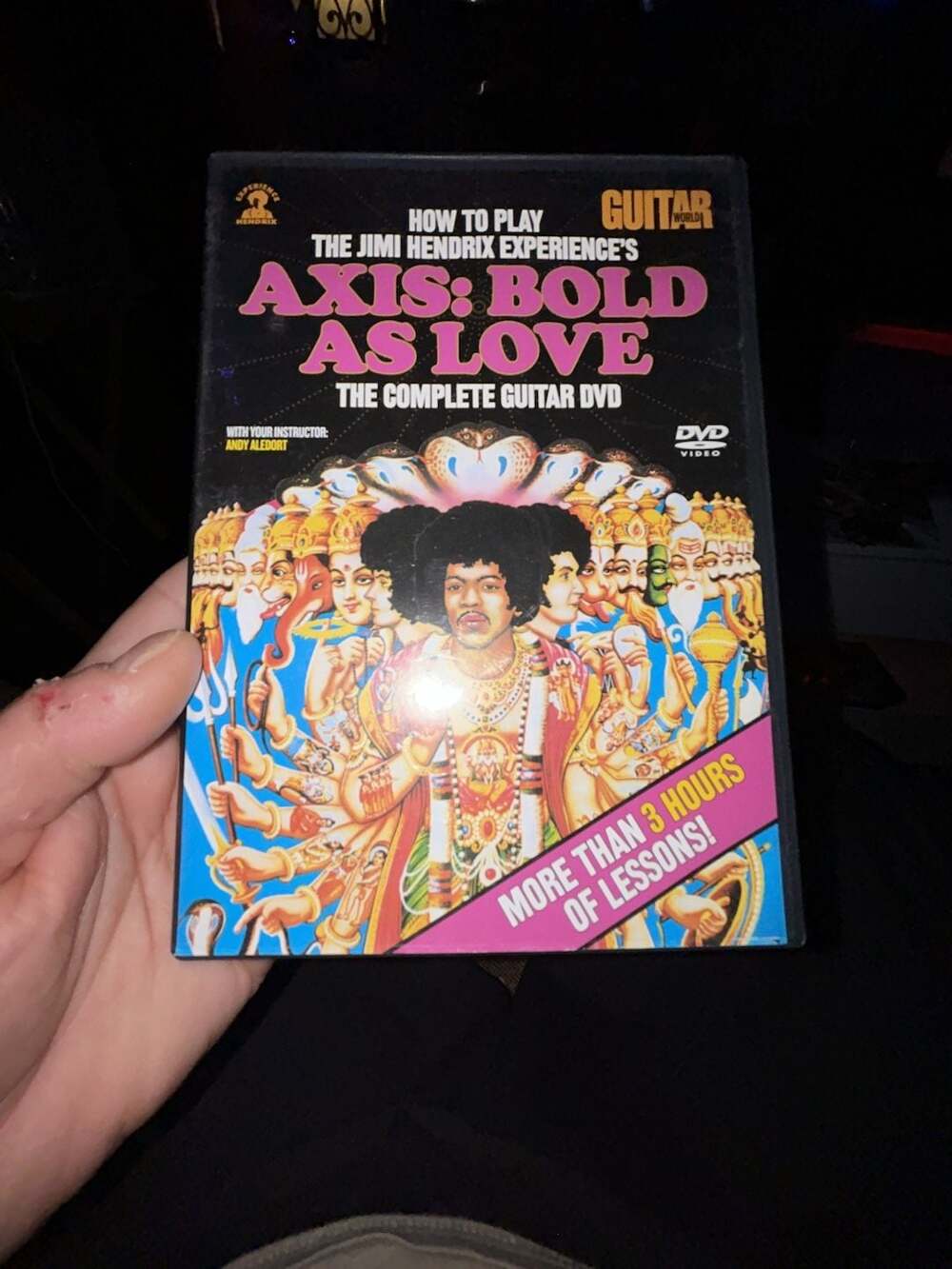 Guitar World How To Play Jimi Hendrix Axis Bold As Love DVD